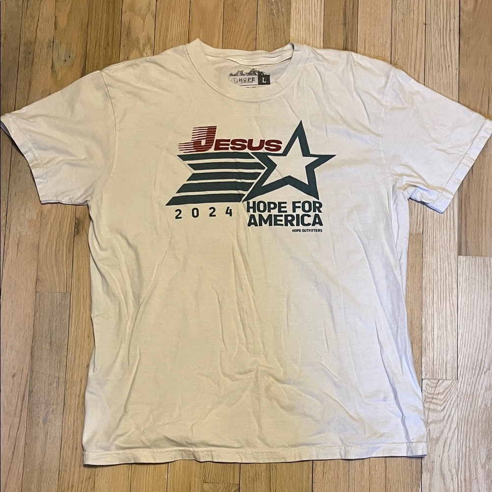 Hope Outfitters White Graphic T-Shirt